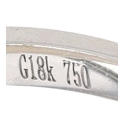 18K White Gold Diamond Fashion Ring