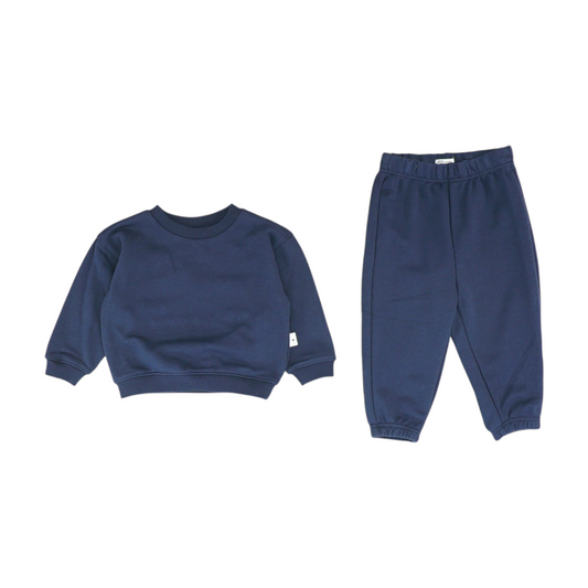 Navy Long Sleeve Set