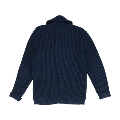 Navy Tall Cardigan Sweater