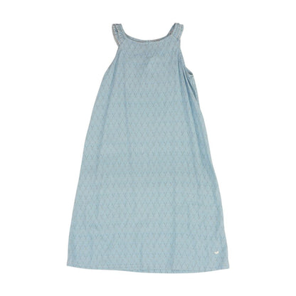Blue Graphic Gown