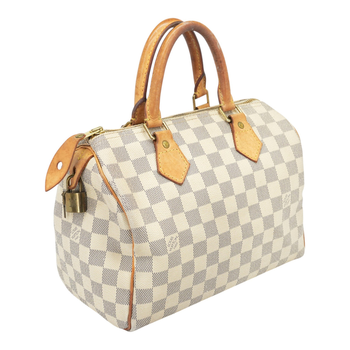 Cream Speedy 25 Handbag