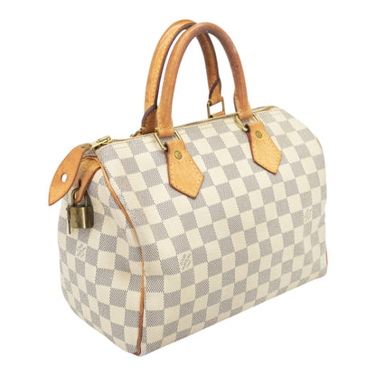 Cream Speedy 25 Handbag