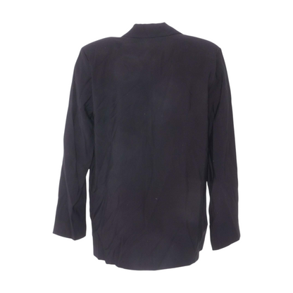 Black Solid Blazer