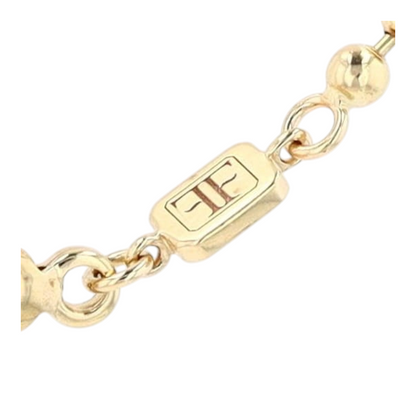 9/10 ctw 14K Yellow Gold Diamond Pendant Necklace
