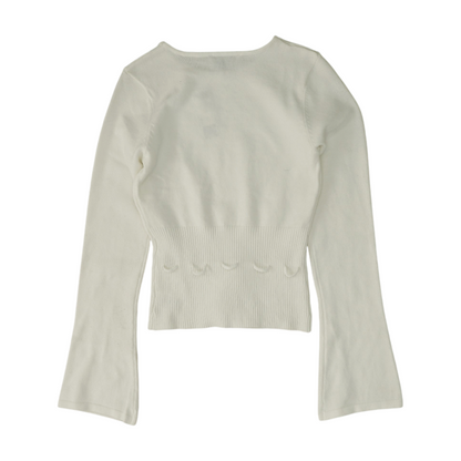White Pullover Sweater
