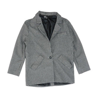 Black Houndstooth Blazer