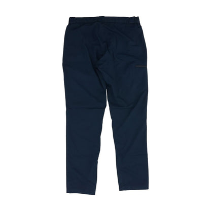 Navy Solid Active Pants