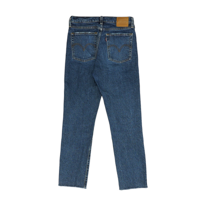 Blue Straight Jeans