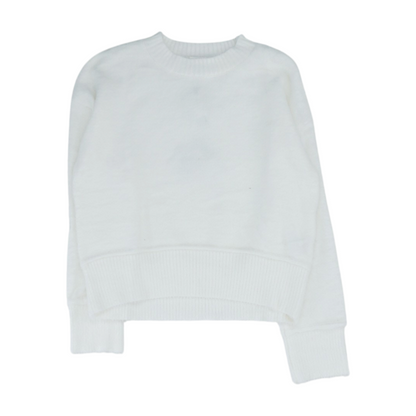White Pullover Sweater