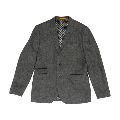 Black Abstract Sport Coat