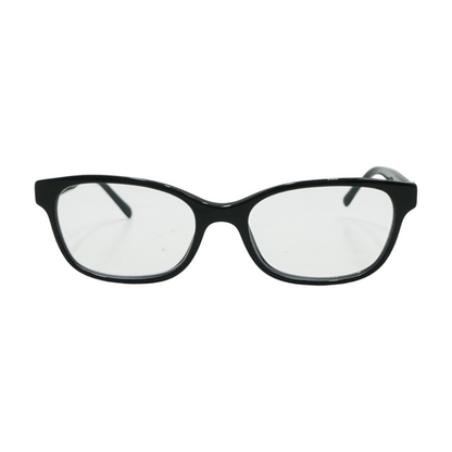 Black B 2201 Oval Prescription Eyewear