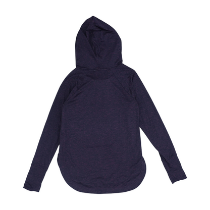 Burgundy Solid Hoodie Pullover