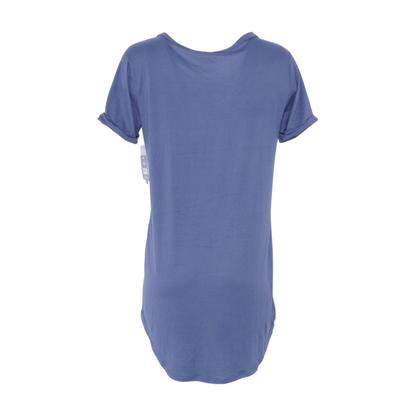 Blue Solid Nightgown