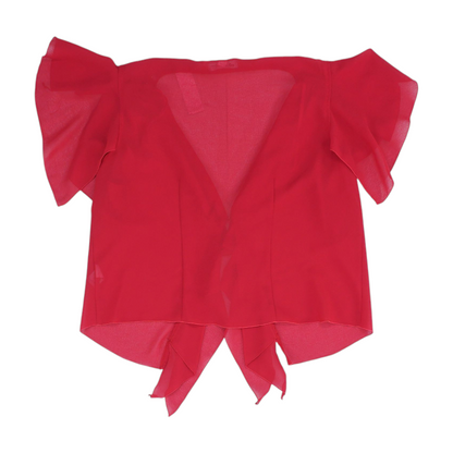 Vintage Red Blouse