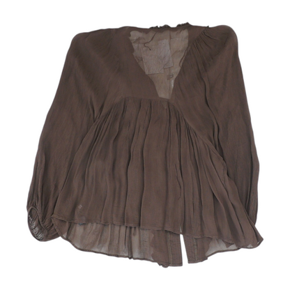 Brown Blouse