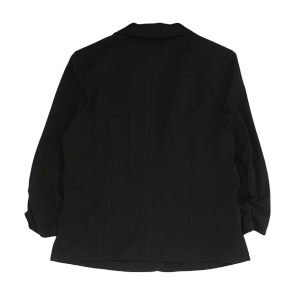 Black Solid Blazer