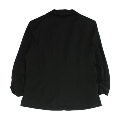 Black Solid Blazer