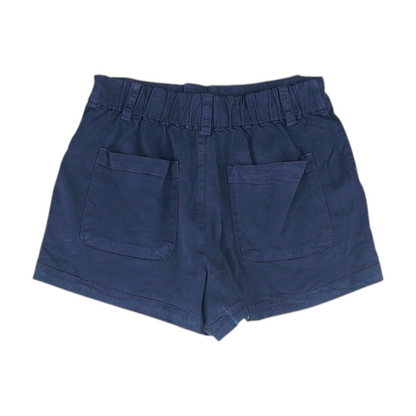Navy Solid Chino Shorts