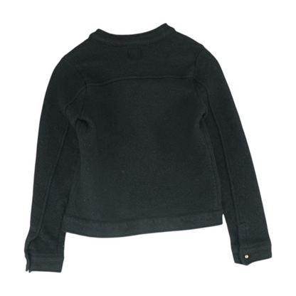 Black Solid Blazer