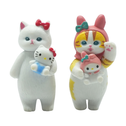Hello Kitty and My Melody Dress Up Figures
