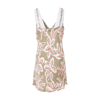 Green Floral Mini Dress