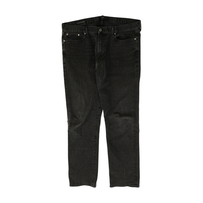 Black Straight Jeans