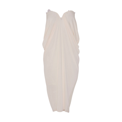 Beige Midi Dress