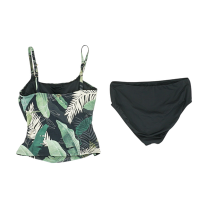 Black Tropical Two-Piece