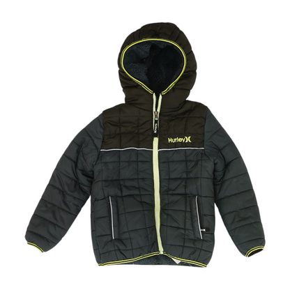 Gray Color Block Jacket
