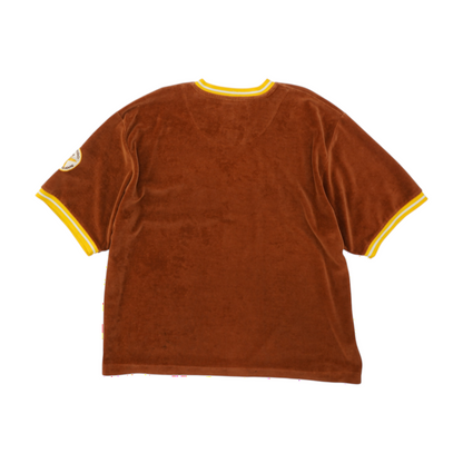 Vintage Cooperstown Collection Vintage Carl Banks San Diego Padres Velvet V-Neck Short Sleeve Pullover