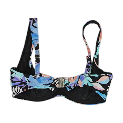 Blue Tropical Swim Top