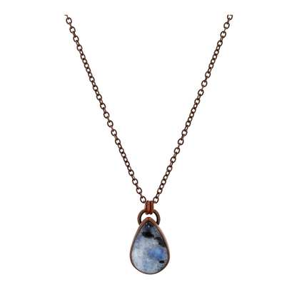 Costume Moonstone Pendant Necklace