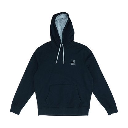 Black Solid Hoodie Pullover
