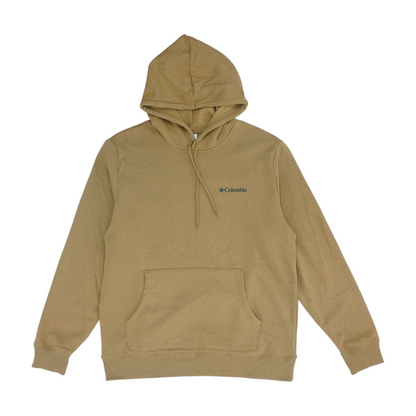 Brown Solid Hoodie Pullover