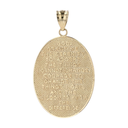14K Two-Tone Gold Pendant