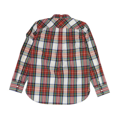Multi Plaid Button Down