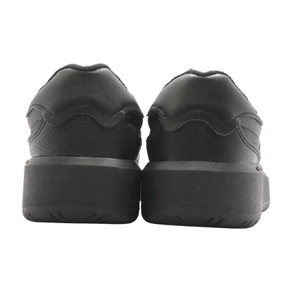 CT302 Black Leather Low Top Athletic Shoes
