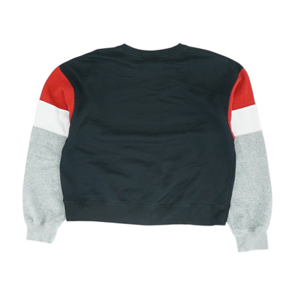 Multi Color Block Sweatshirt Pullover