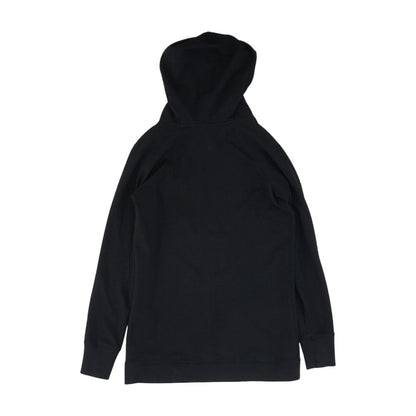 Black Solid Hoodie