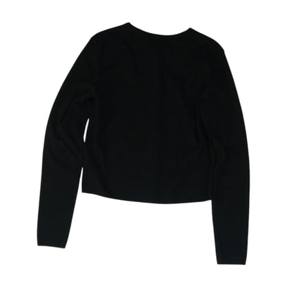 Black Cardigan Sweater