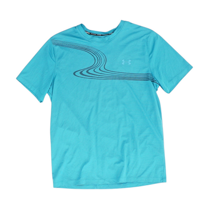 Blue Solid Active T-Shirt
