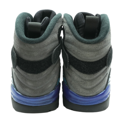 Jordan 8 Retro Aqua Mid-Top Athletic Shoes