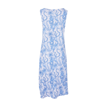 Multi Print Midi Dress