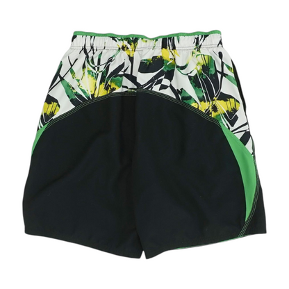 Black Color Block Swim Bottom