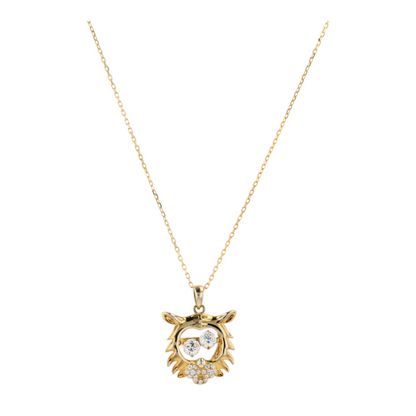 Sterling Silver Cubic Zirconia Pendant Necklace