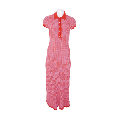 Red Striped Maxi Dress