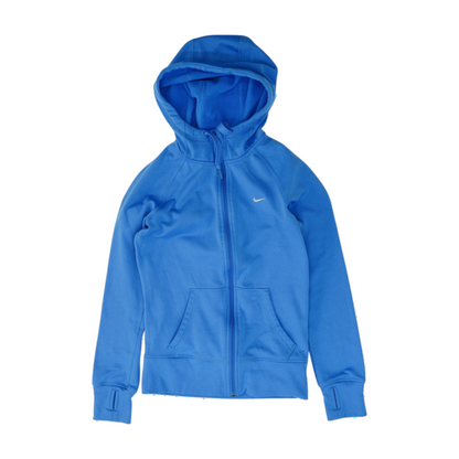 Blue Solid Active Jacket