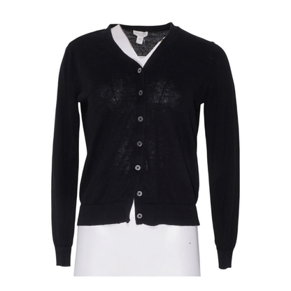 Black Cardigan Sweater