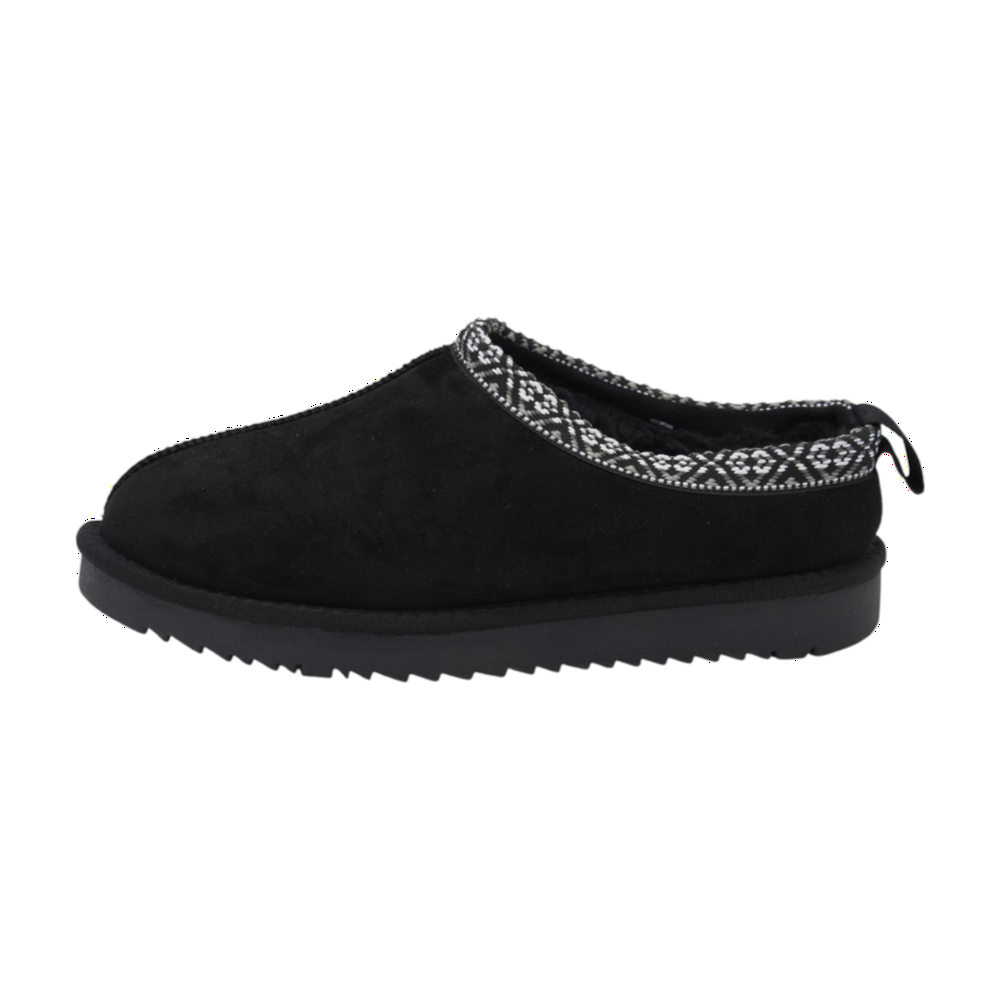 Black Slip-On Flats