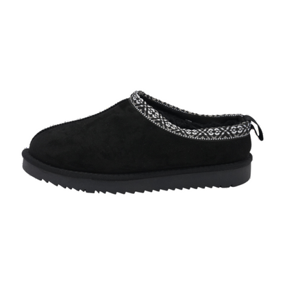 Black Slip-On Flats